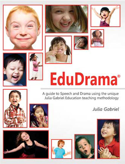 Cover designed for children's drama educational title for teachers